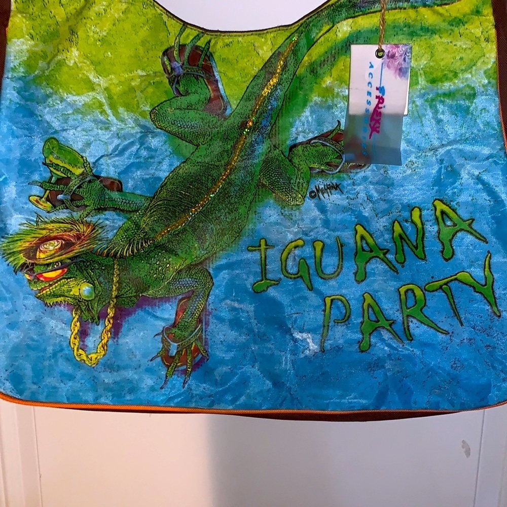 Frisky accessories vintage Iguana tote bag - Picture 3 of 9